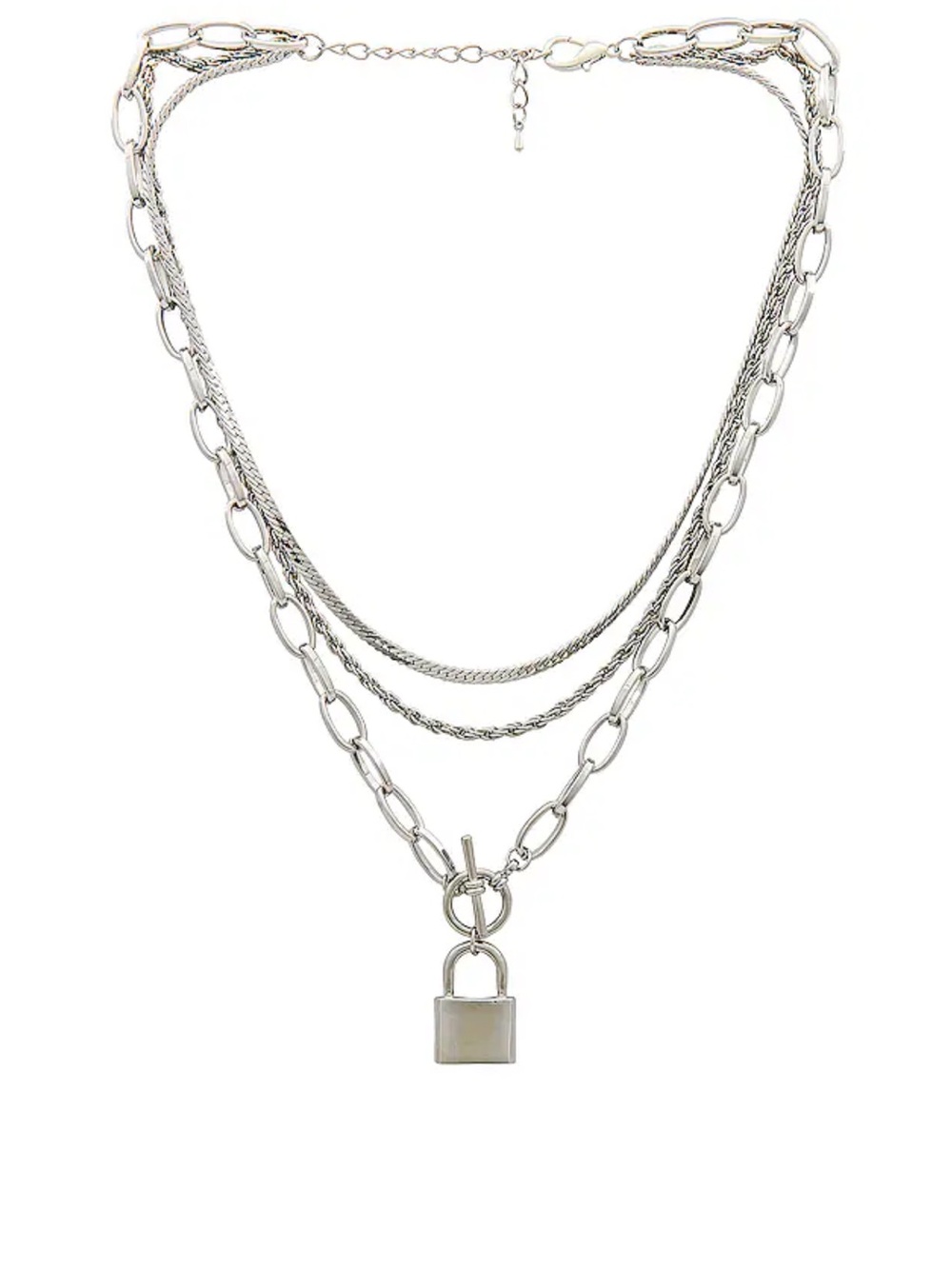 Revolve - Stronger Necklace in Silver petit moments
